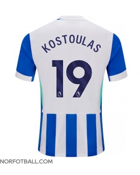 Billige Fotballdrakt Brighton Charalampos Kostoulas #19 Replika Hjemmedrakt 2025-26 Kortermet Billige Fotballdrakt Brighton Charalampos Kostoulas #19 Replika Hjemmedrakt 2025-26 Kortermet